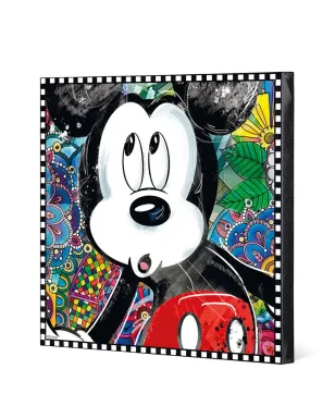 EGAN Mickey Forever & Ever painting - Black - サムネイル1