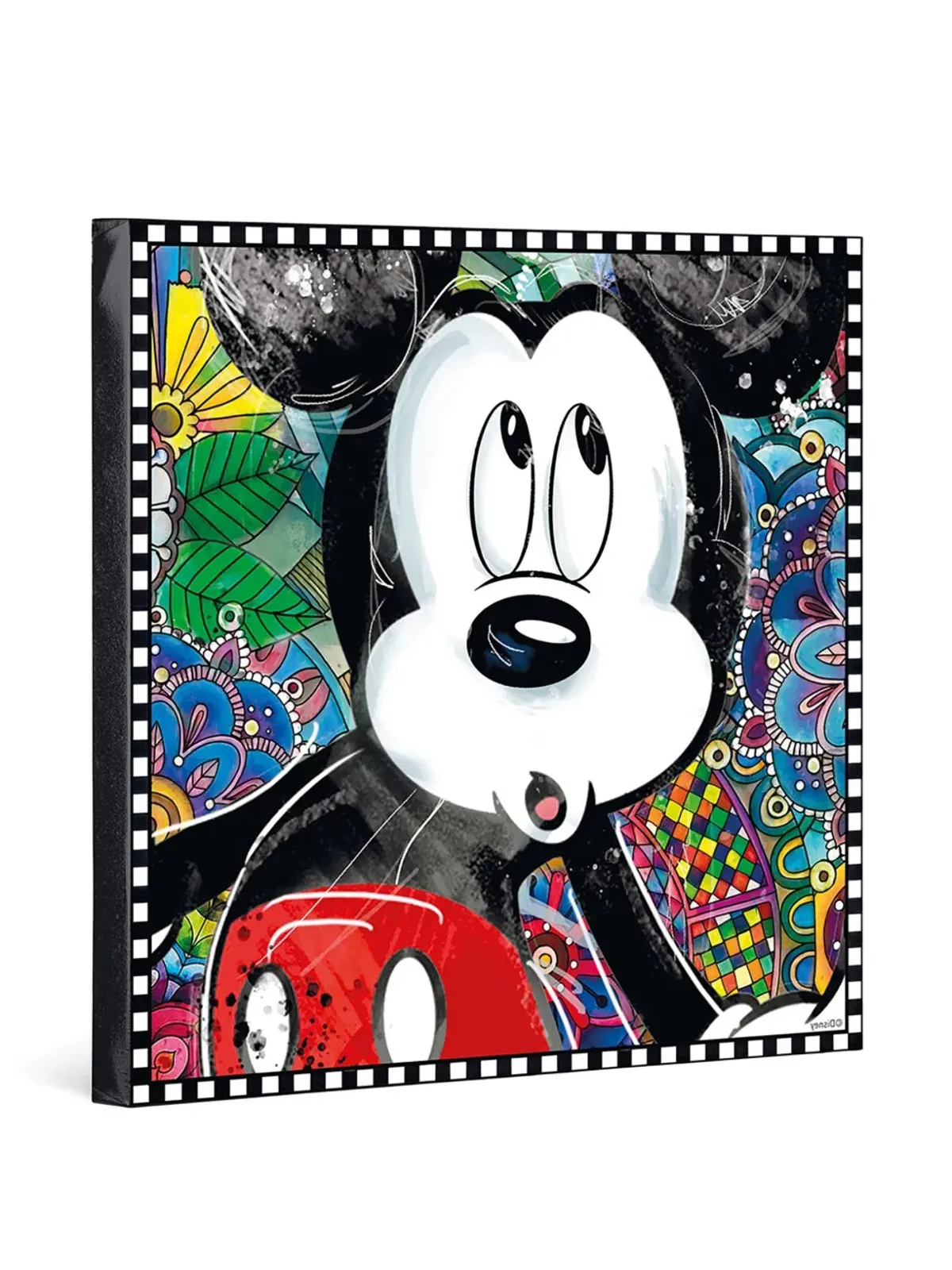 EGAN Mickey Forever & Ever painting - Black - 画像2