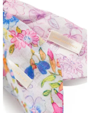 LoveShackFancy Kids 花柄パターンのシュシュ（3点セット） - Neutrals - サムネイル2