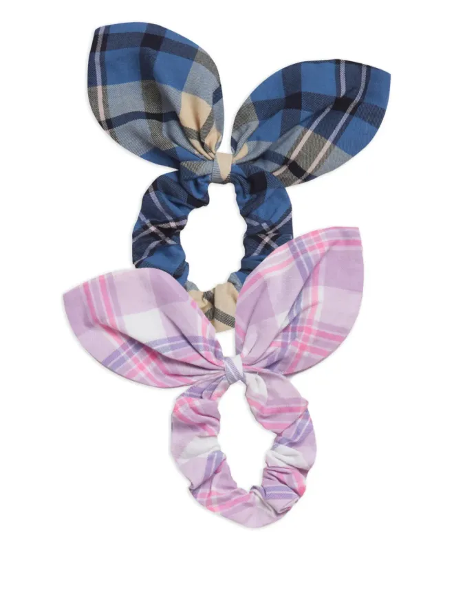 LoveShackFancy Kids LoveShackFancy Kids Ireland Hillside ヘアバンド（2点セット） - ブルーの商品画像