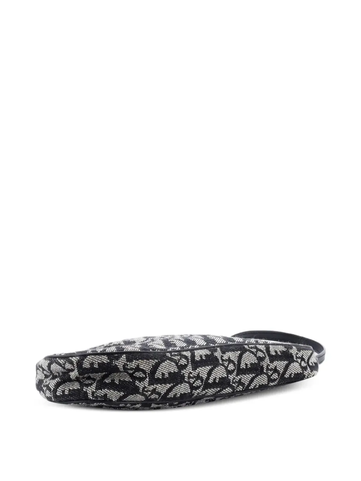 Christian Dior ビンテージ サドルバッグ ディオリissimo デニム ミニショルダーバッグ - ブラック - 画像3