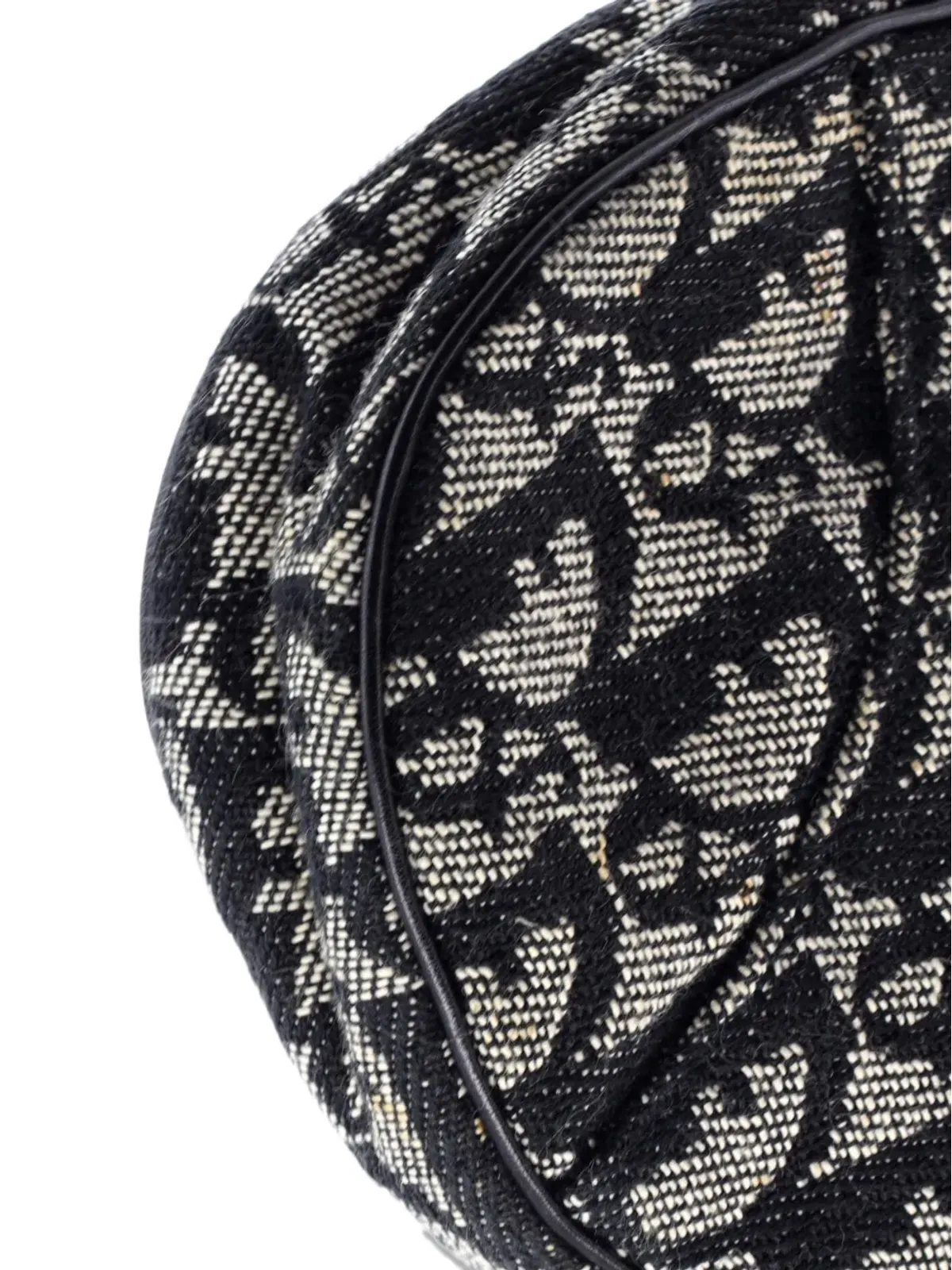 Christian Dior ビンテージ サドルバッグ ディオリissimo デニム ミニショルダーバッグ - ブラック - 画像4