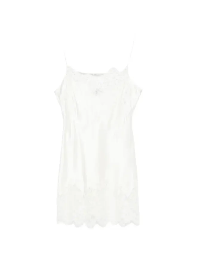 Carine Gilson Carine Gilson レースストレートネック・スリップの商品画像