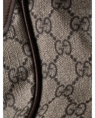 ビンテージ Gucci オフィディア ハーフムーンGG コーテッドキャンバス 大型 ホーボーバッグ - ニュートラルカラー - サムネイル4