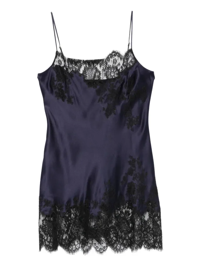 Carine Gilson Carine Gilson レースディテールのスリップの商品画像