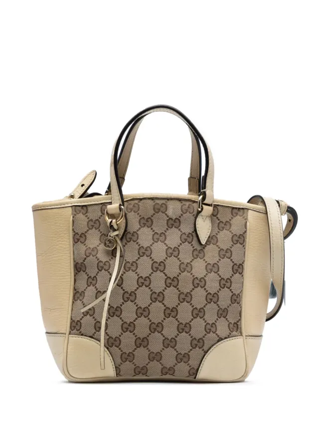 Gucci Pre-Owned ビンテージ Gucci GGキャンバス Bree サッチェル ブラウンの商品画像