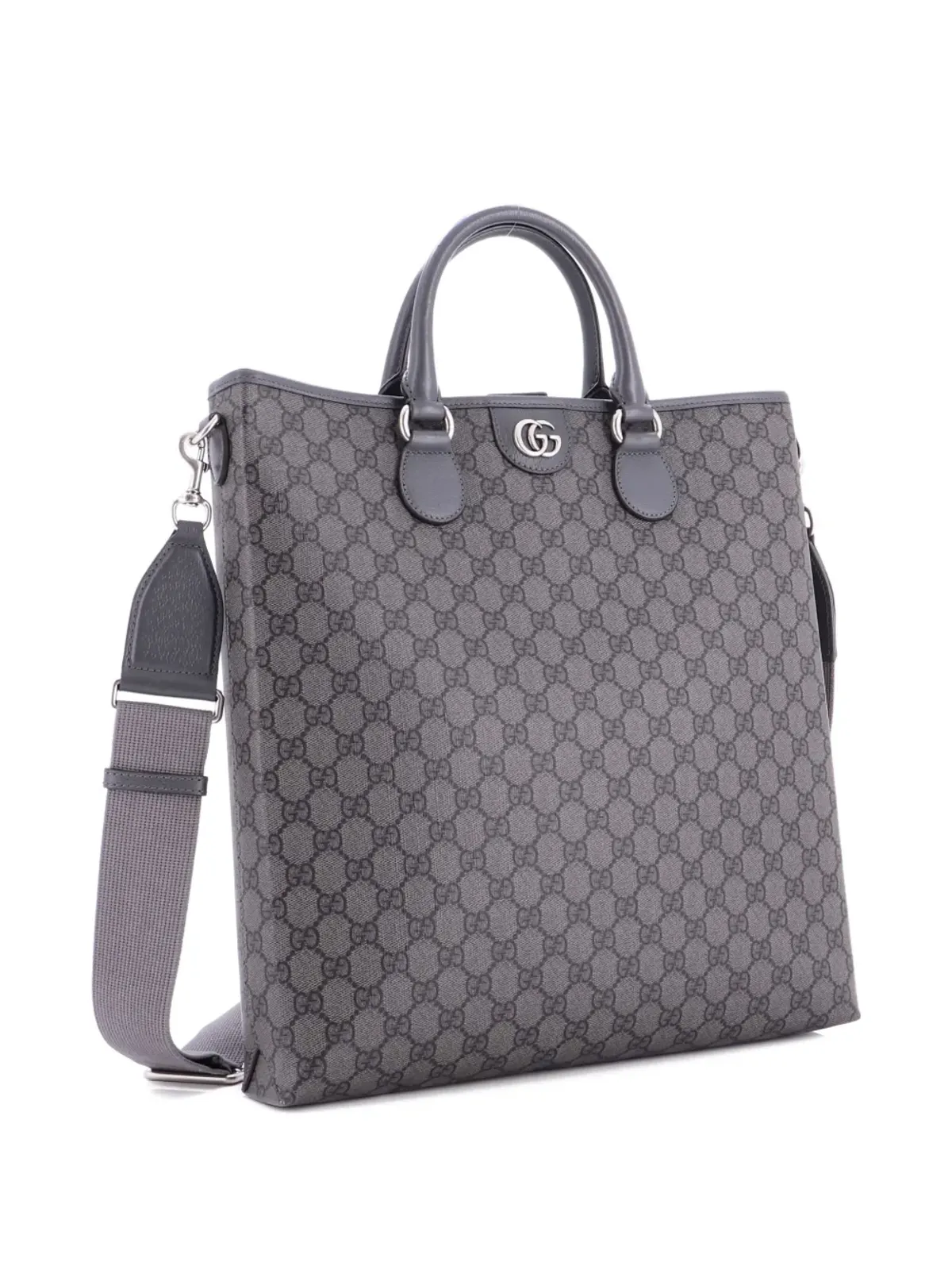 Gucci ビンテージ Ophidia コンバーチブル オープンGG コーテッドキャンバス トートバッグ - 画像3