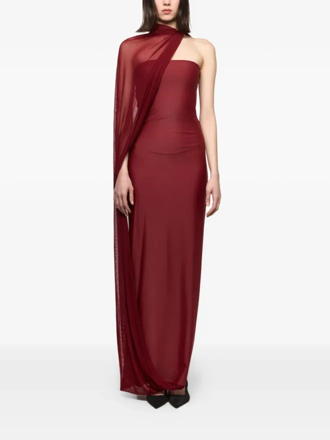 Atu Body Couture Atu Body Couture ドレープディテール・ハルタネック・ガウンの商品画像