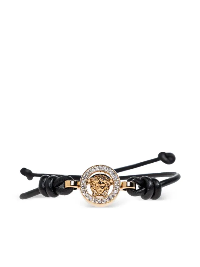 VERSACE Versace メデューサヘッド レザー ブレスレットの商品画像