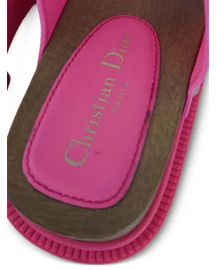 Christian Dior ビンテージ レザー プラットフォーム サンダル - サムネイル5