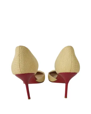 Christian Louboutin ビンテージ ラタンヒール - サムネイル3