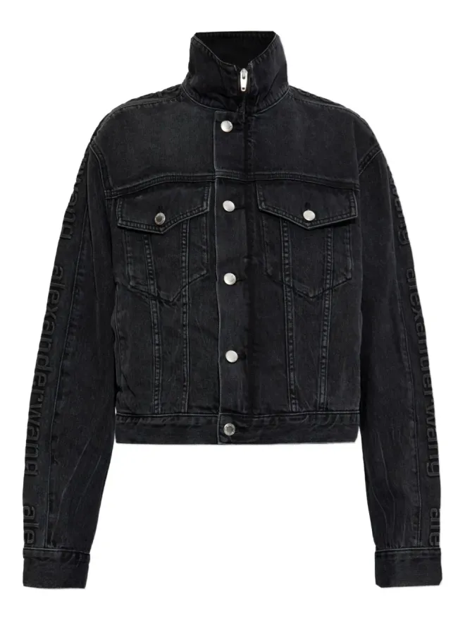 Alexander Wang Alexander Wang ジップアップデニムジャケットの商品画像