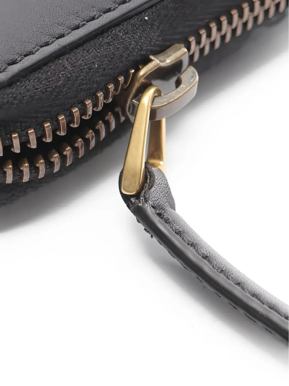 Gucci ビンテージ 2010年代 エンボススネーク柄 ラウンドジップ ウォレット - ブラック - 画像5