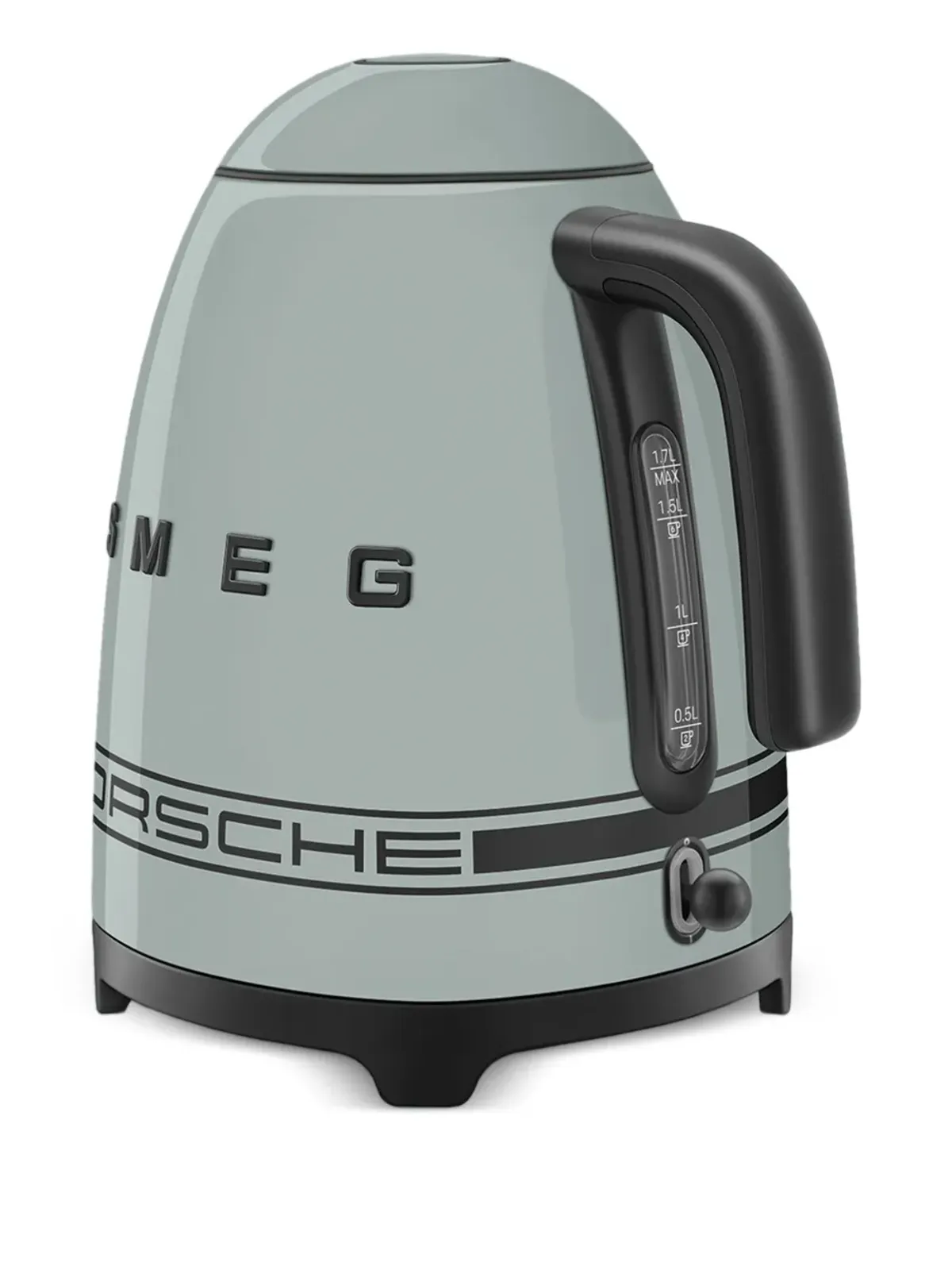 Smeg ポルシェ ロゴ エレクトリックケトル 1.7L - グレー - 画像1