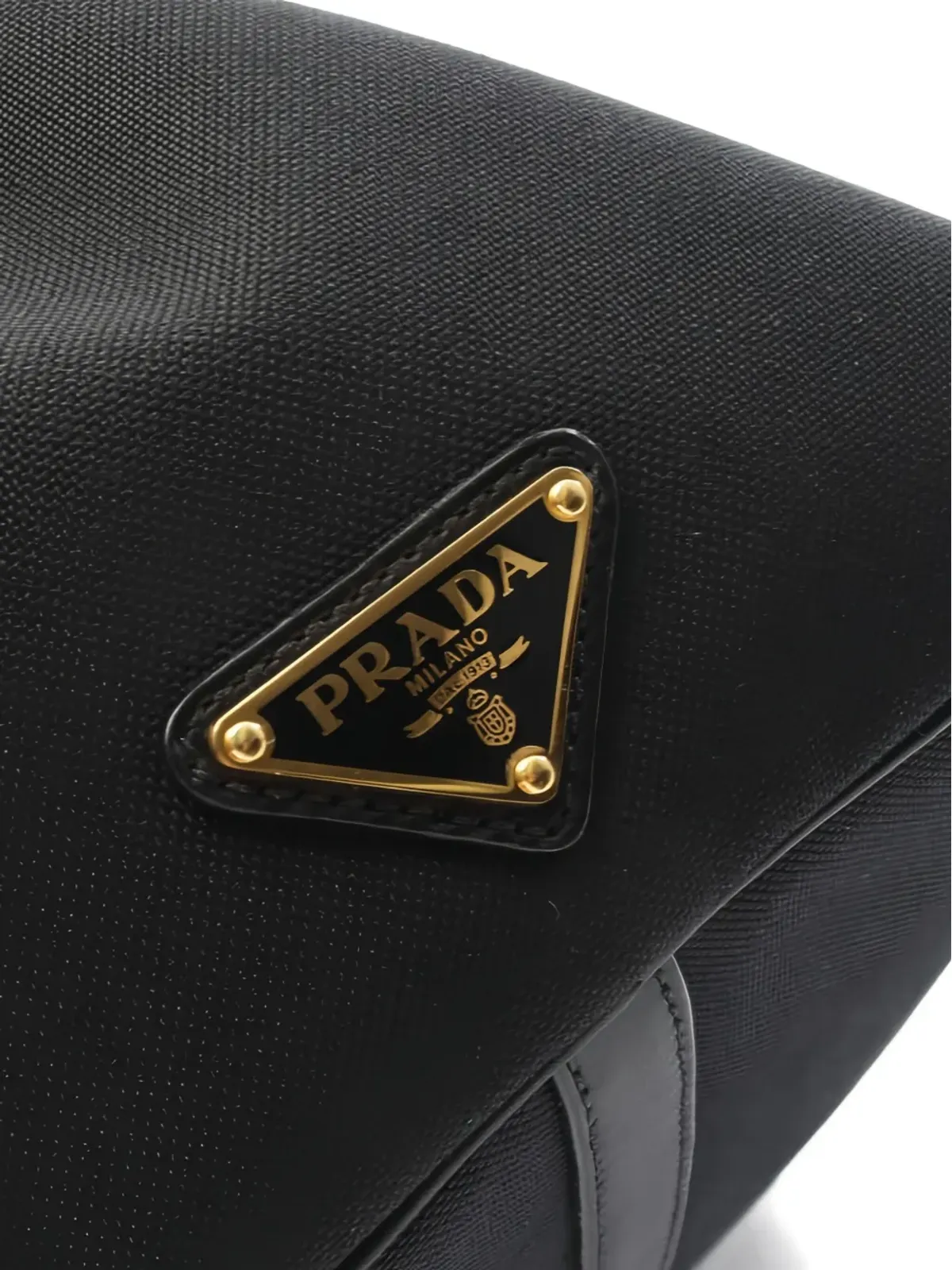 Prada ビンテージ ミニ ボストンバッグ - ブラック - 画像5