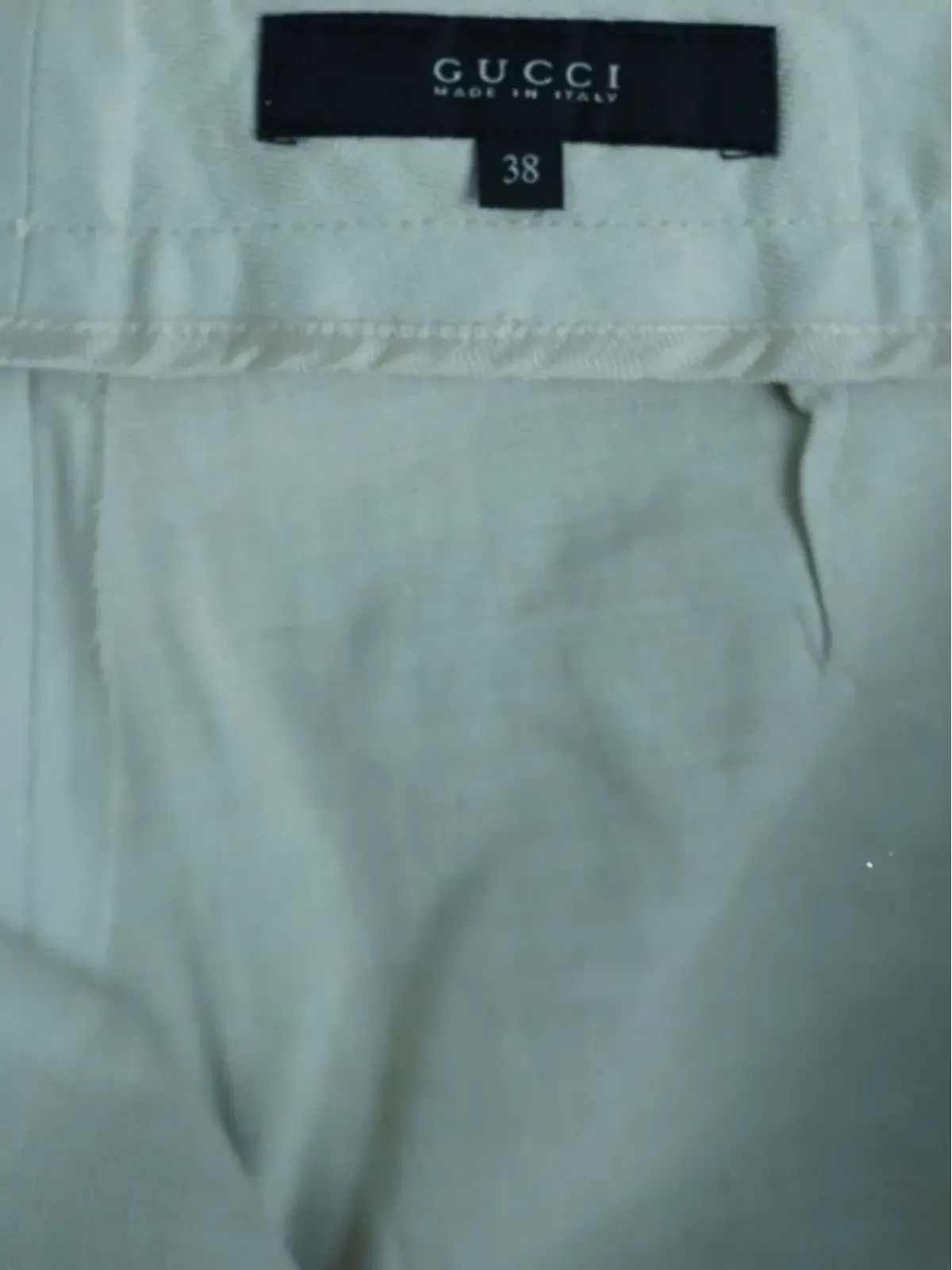 Gucci ビンテージ フレアパンツ ブルー - 画像3