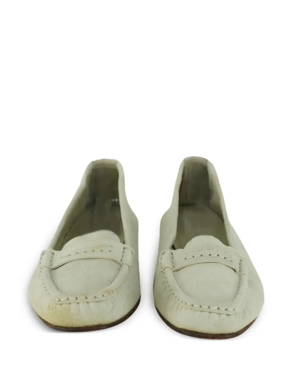 Loro Piana Pre-Owned スエード ローファー - 画像3