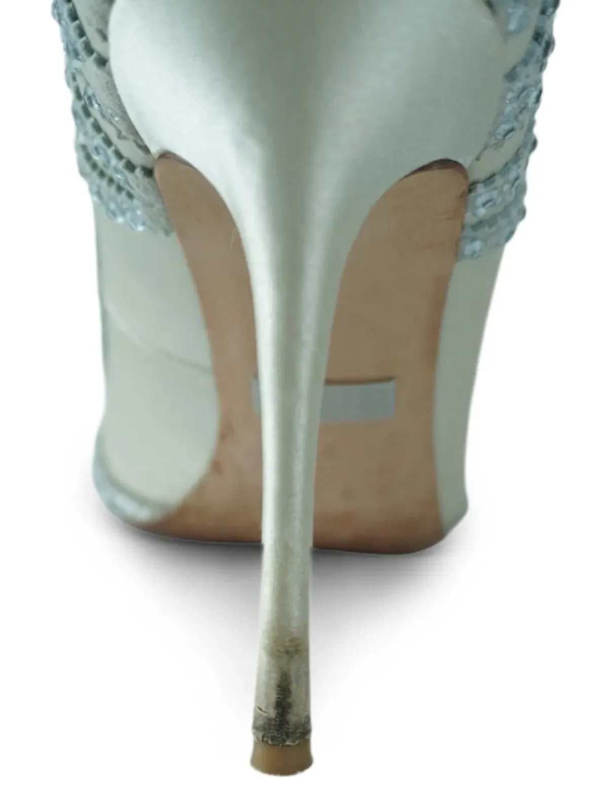 Badgley Mischka 110mm ポインテッドトゥパンプス - 画像4