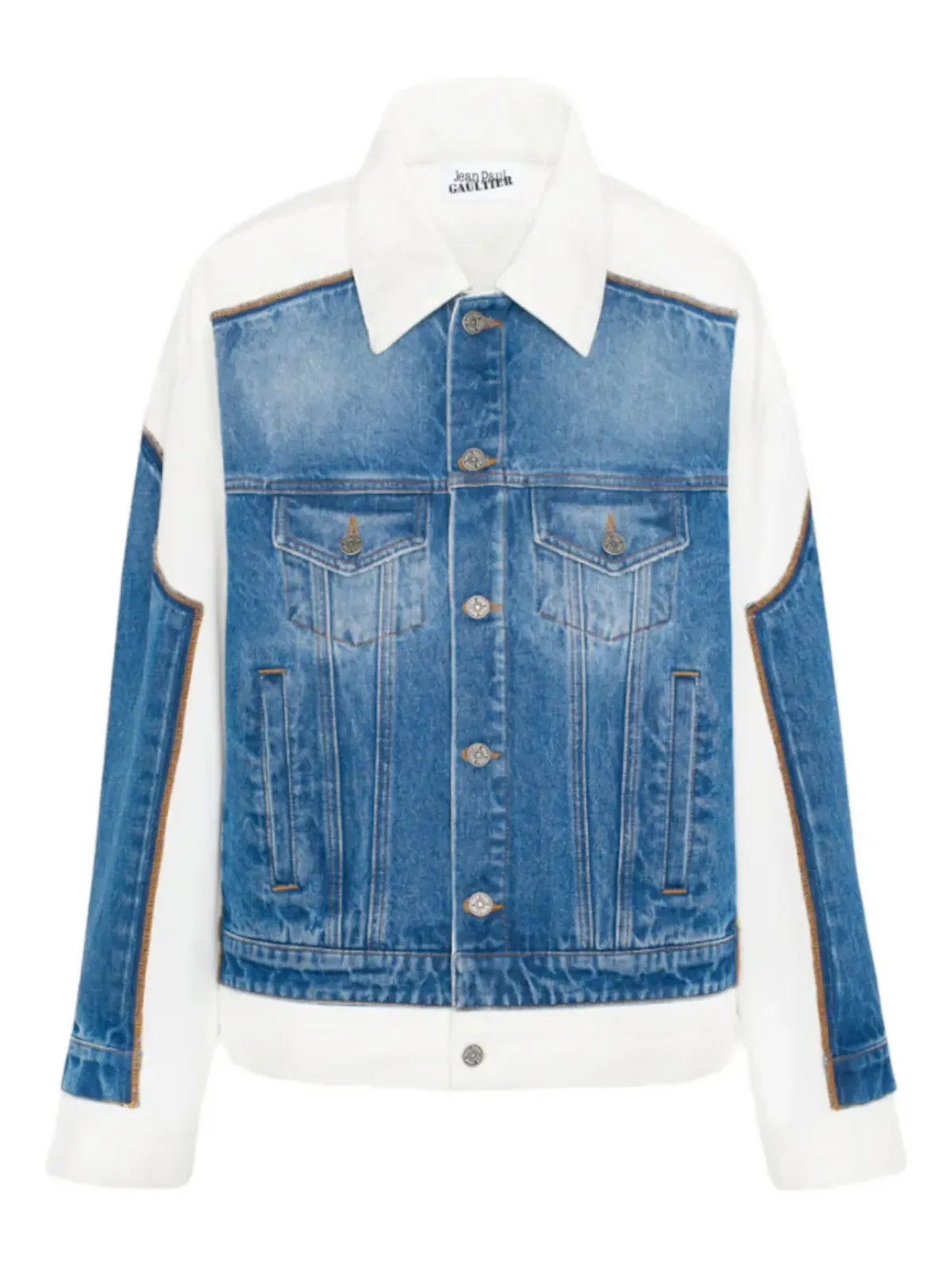 Jean Paul Gaultier ボタン留めデニムジャケット - 画像1