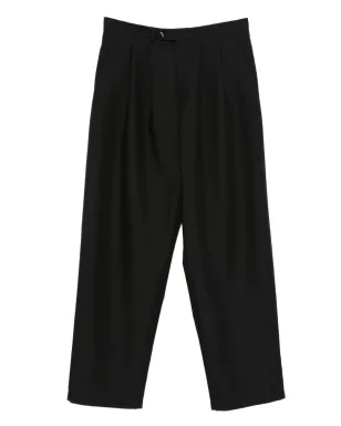 LC23 プリーツ入りウールパンツ - サムネイル1