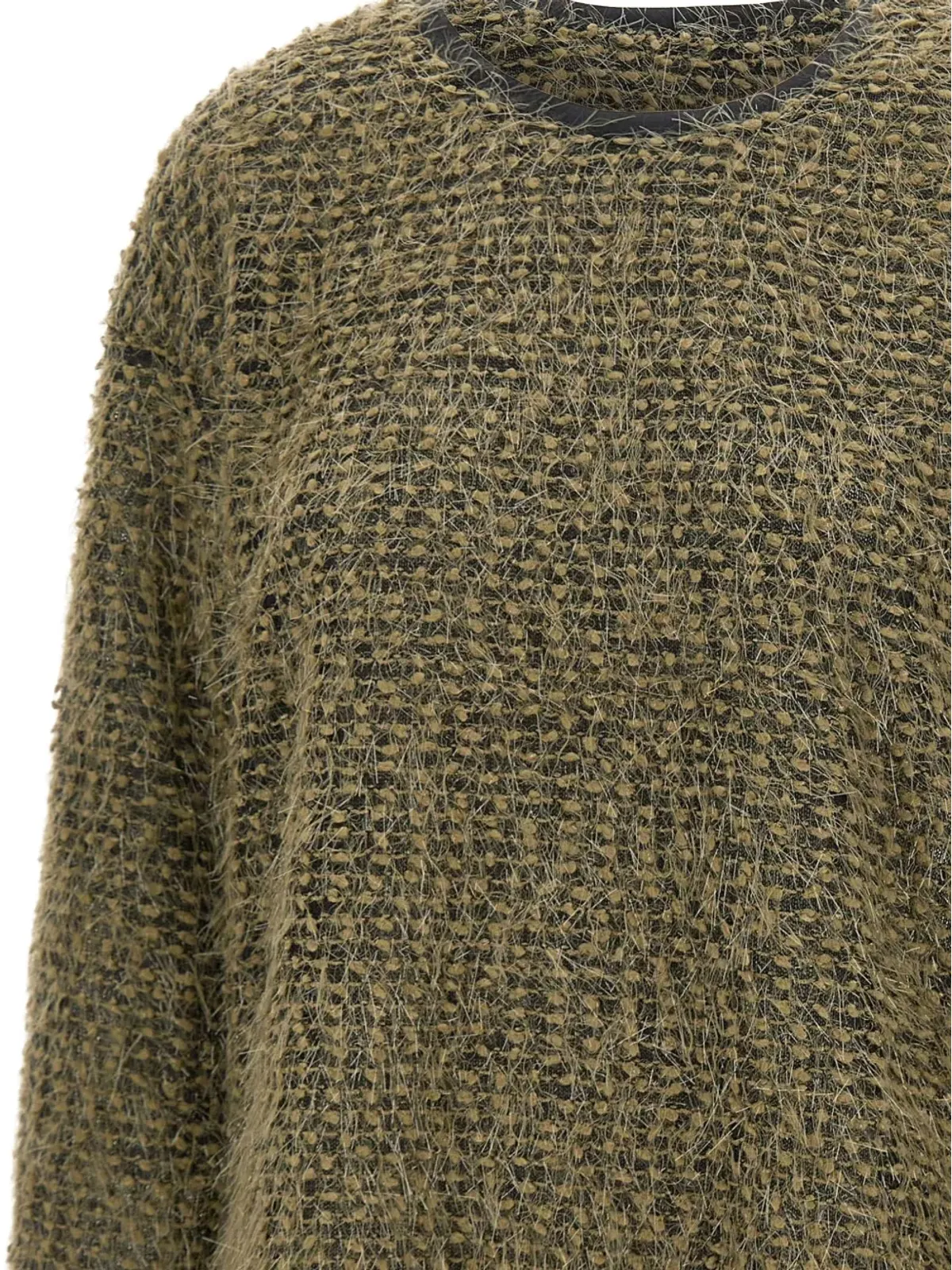 ELENA MIRO bouclé threadセーター - Brown - 画像5