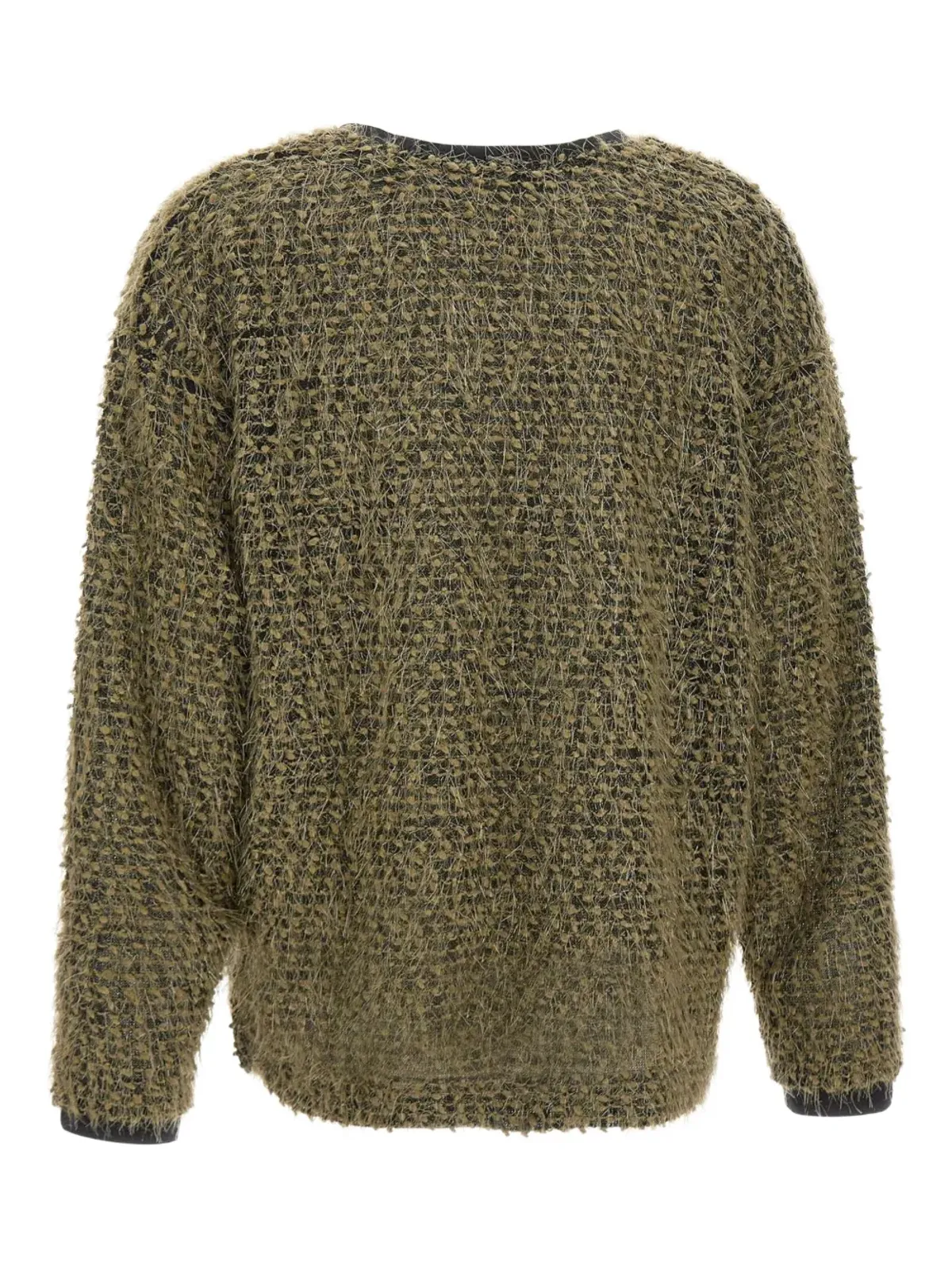 ELENA MIRO bouclé threadセーター - Brown - 画像2