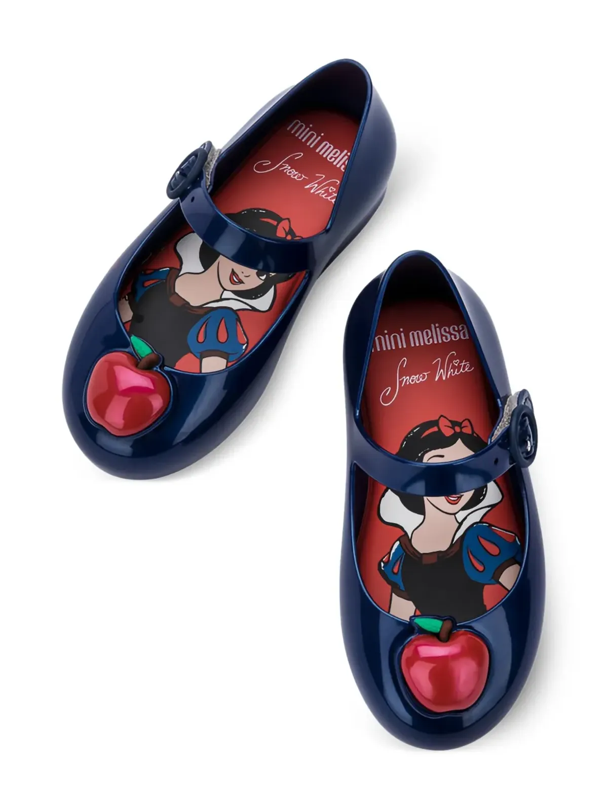 Mini Melissa x Disney Sweet Love Princess バレエフラット - ブルー - 画像4
