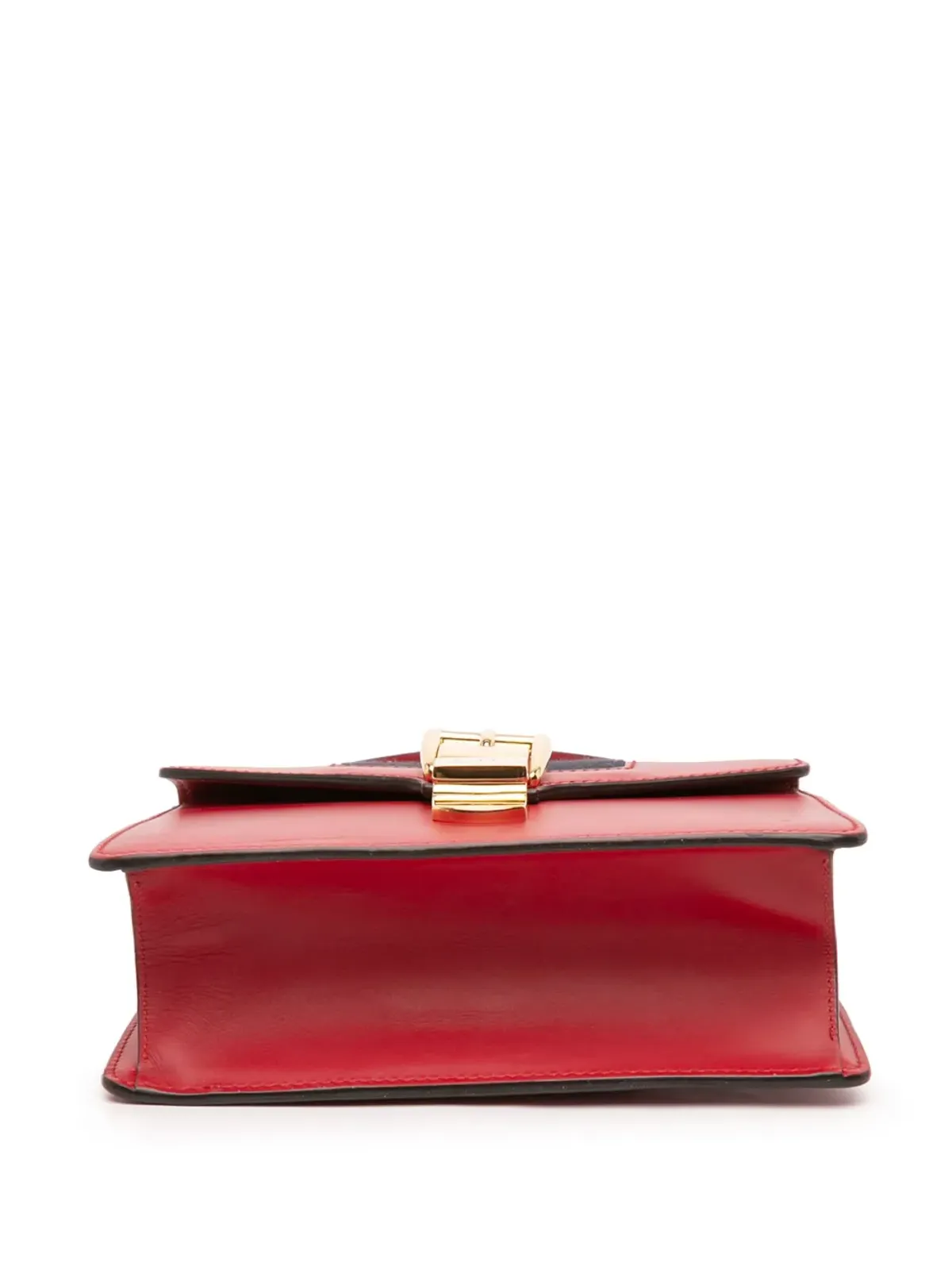 Gucci ビンテージ ミニ カーフスキン シルヴィー サッチェル - レッド - 画像4