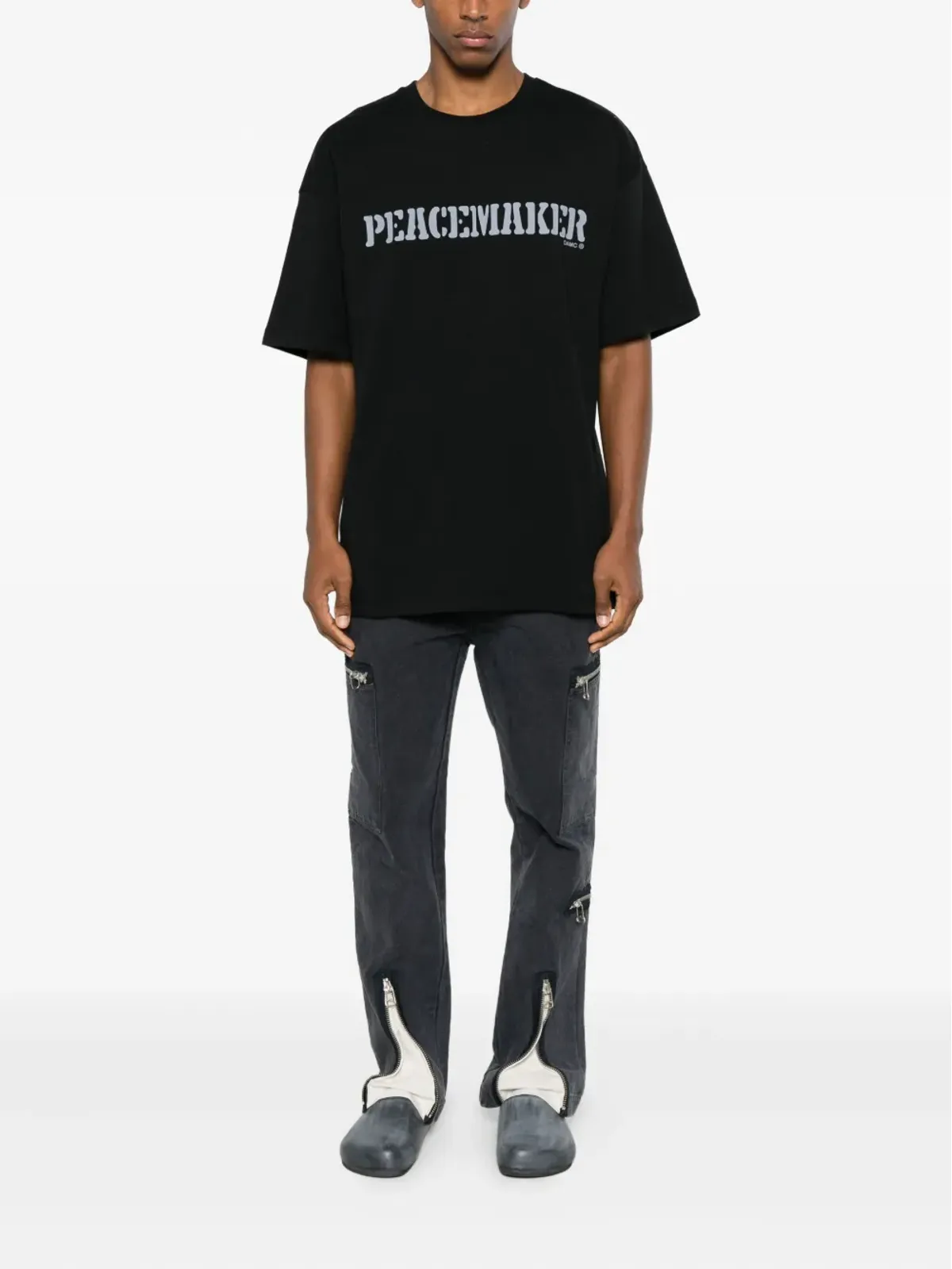 OAMC Peacemaker 花柄グラフィックTシャツ - 画像3