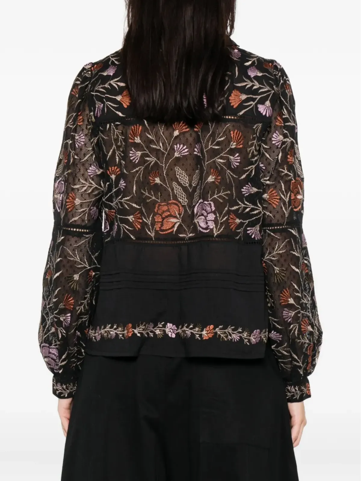 Antik Batik Arima blouse - Black - 画像4