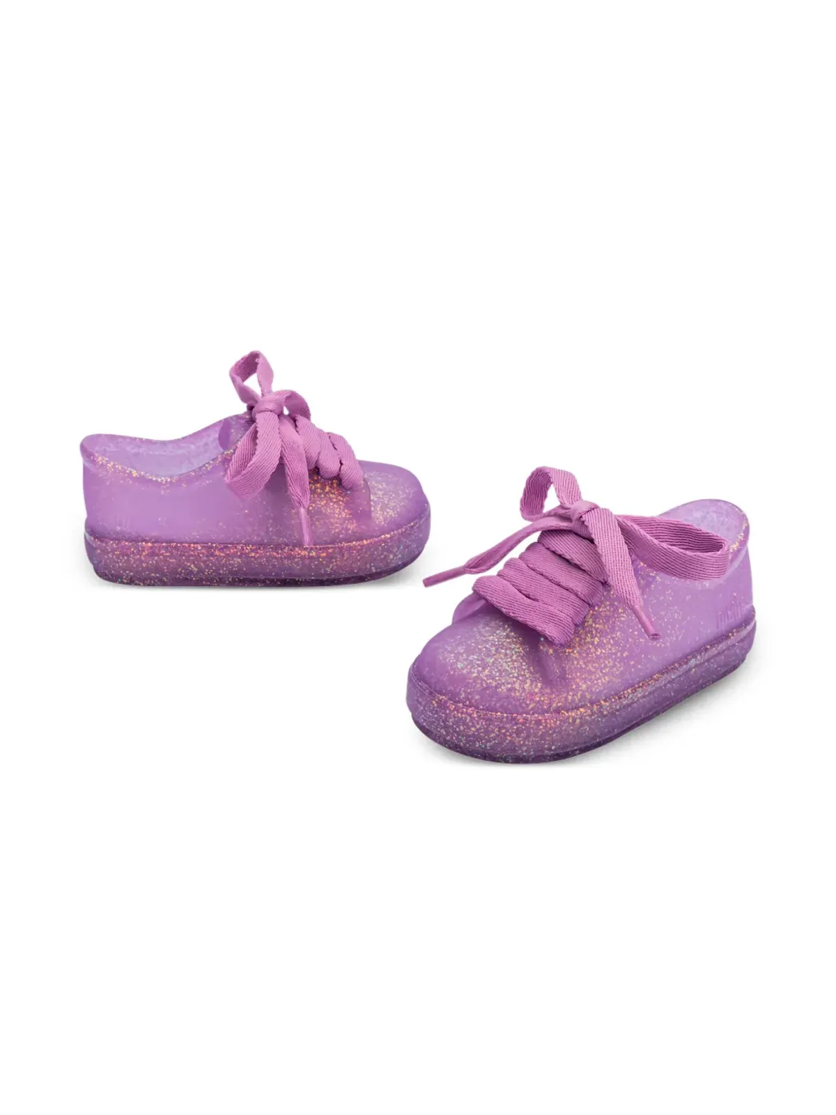 Mini Melissa ミニメリッサ ヒップグリター レースアップ スニーカー - 画像2