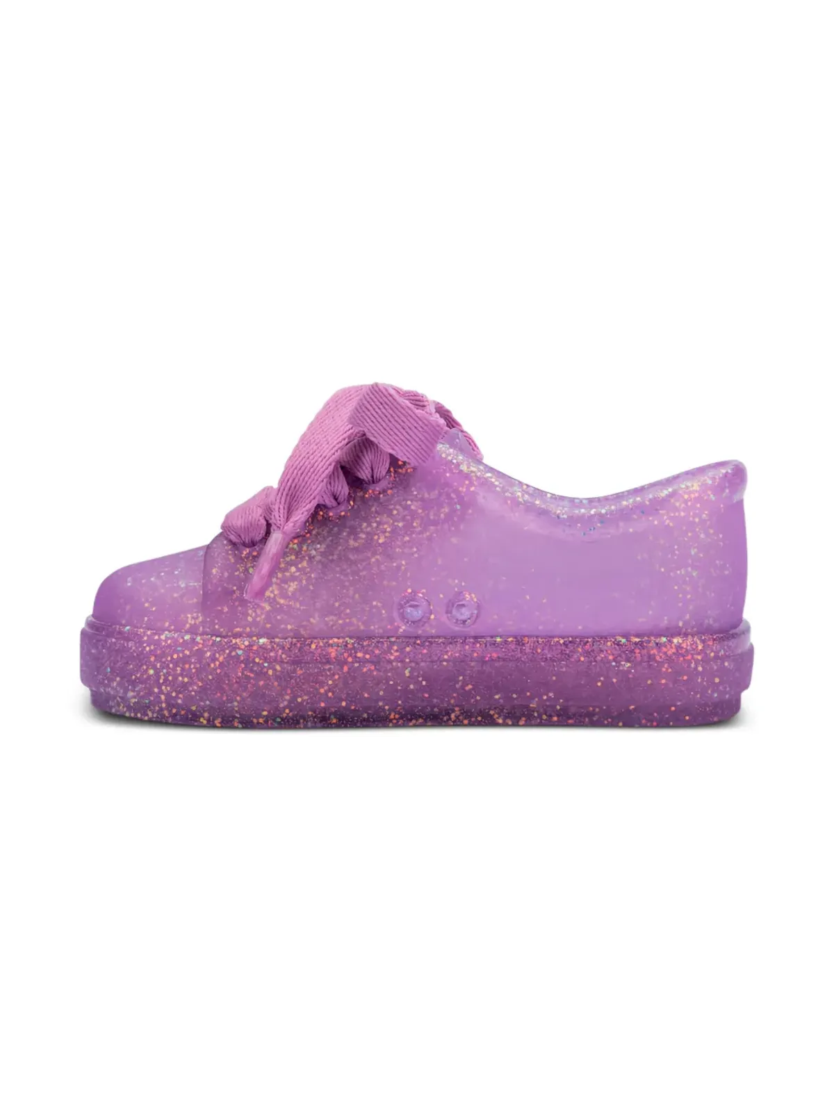 Mini Melissa ミニメリッサ ヒップグリター レースアップ スニーカー - 画像4