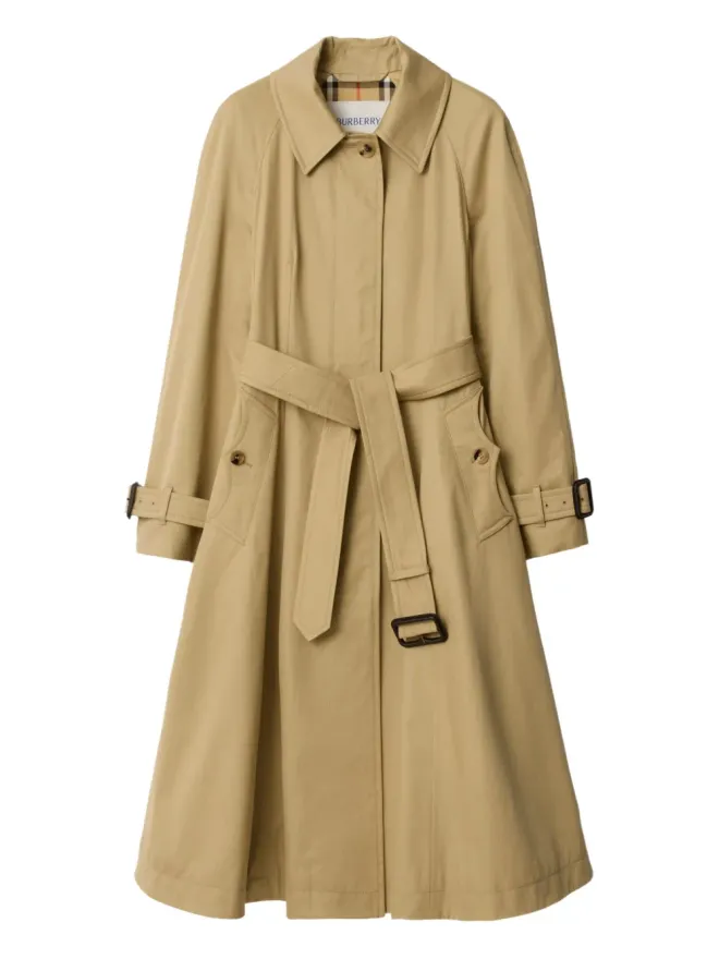 Burberry Burberry ベルト付きギャバジン カーコートの商品画像