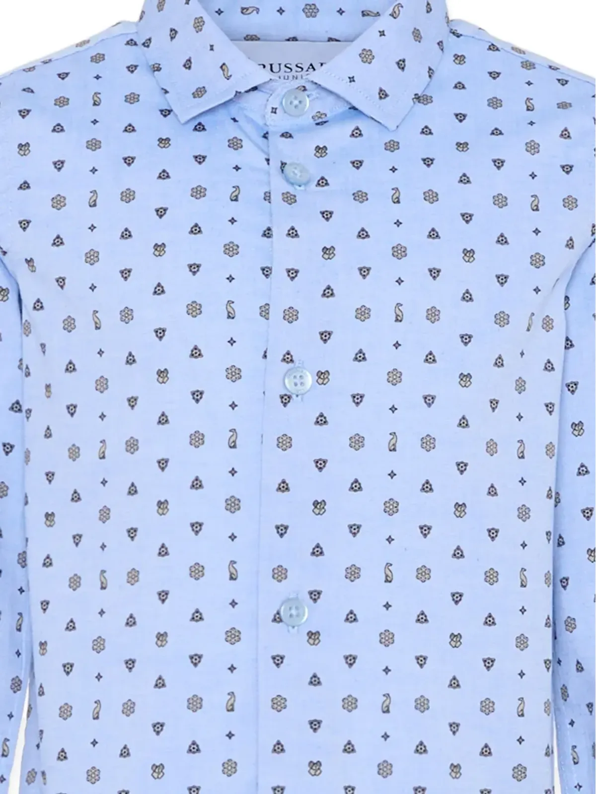 TRUSSARDI JUNIOR 花柄長袖シャツ - 画像3