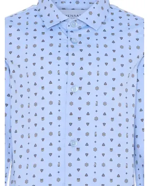TRUSSARDI JUNIOR 花柄長袖シャツ - サムネイル3