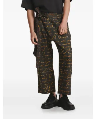 IRINA VOINEA Writings trousers - サムネイル3
