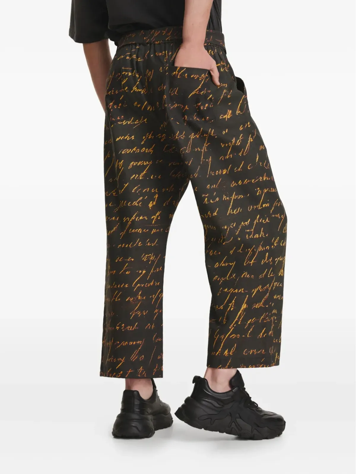 IRINA VOINEA Writings trousers - 画像4