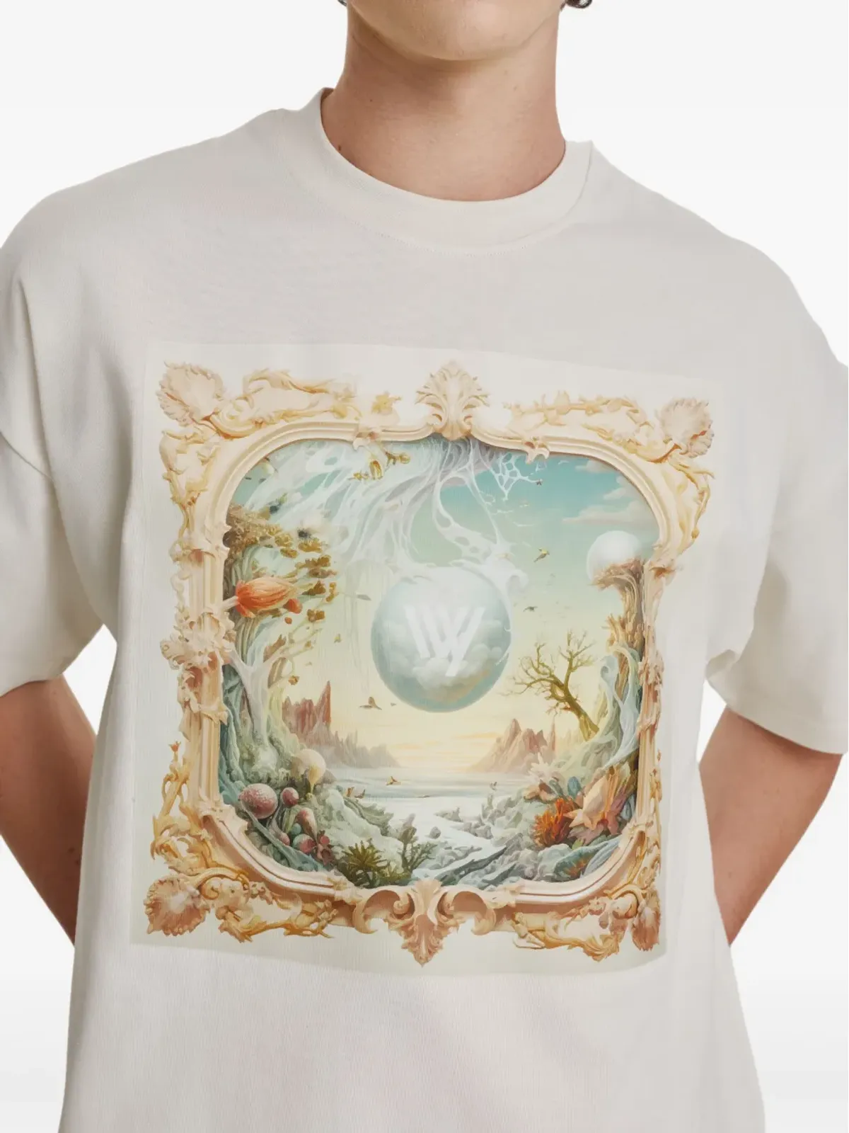 IRINA VOINEA ウィンドウTシャツ - 画像5