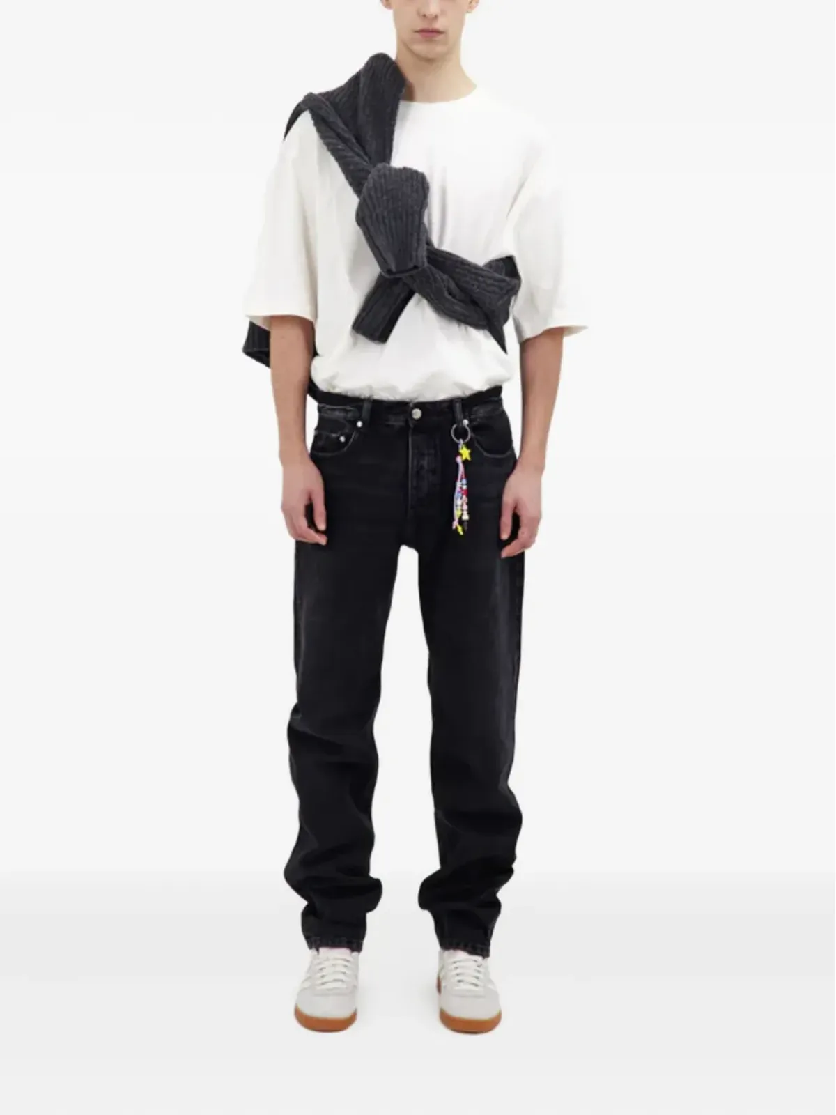 ICON DENIM カニエ ジーンズ - ブラック - 画像2