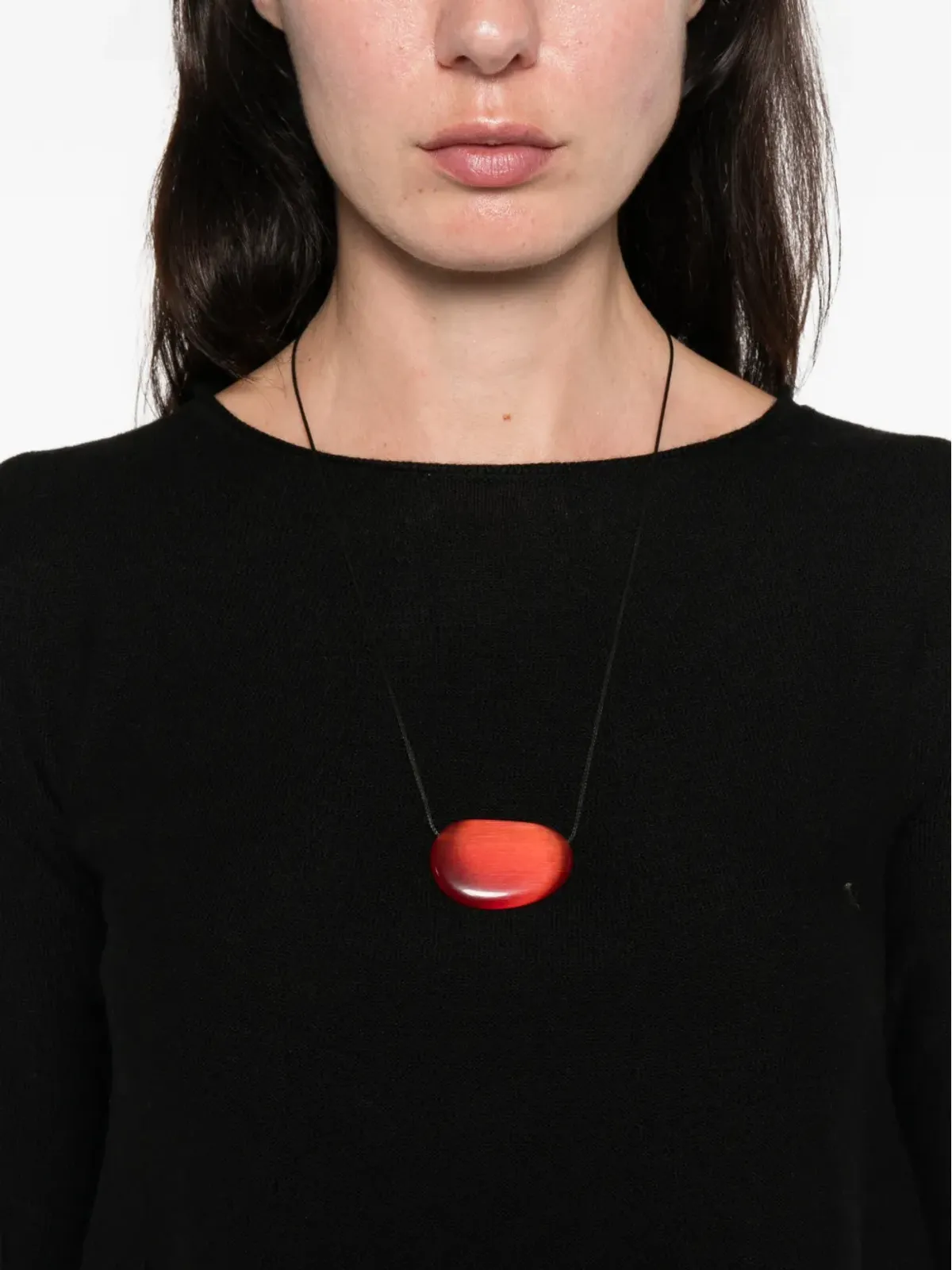 Daniela Gregis 長袖ウールセーター ブラック - 画像5