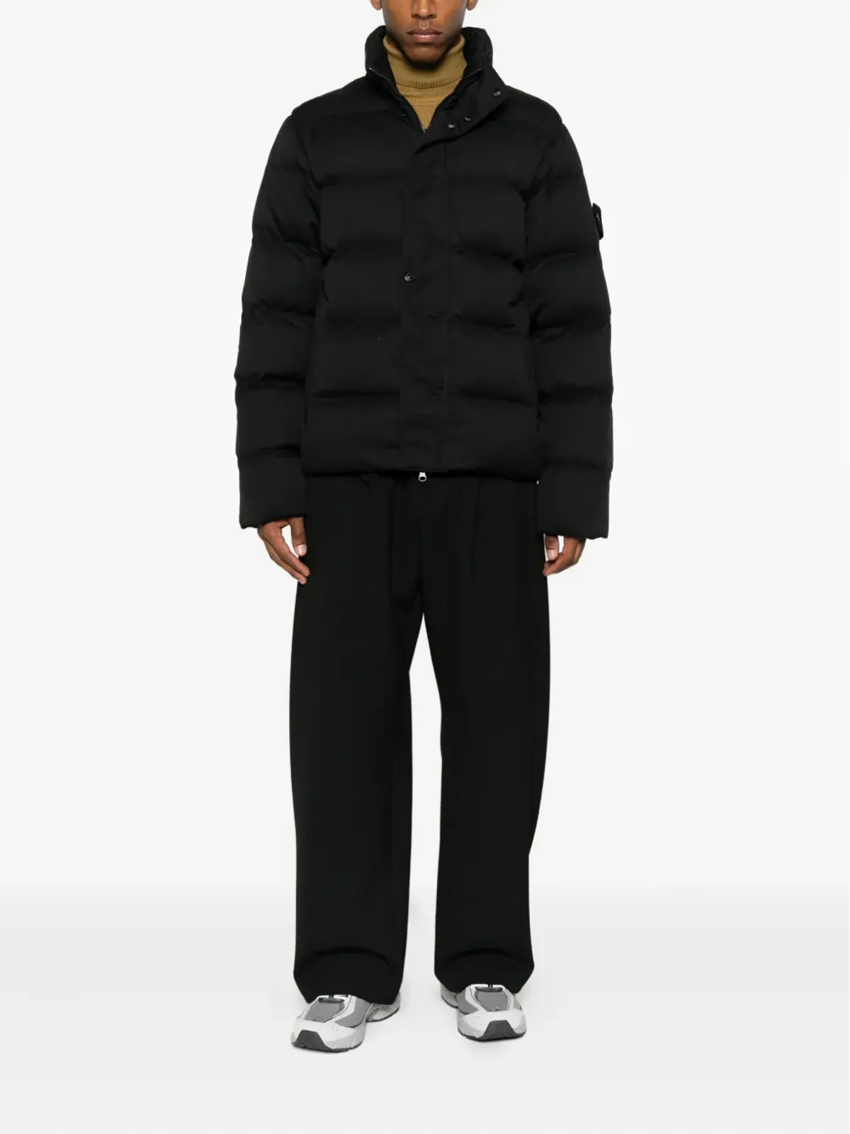 Stone Island パッド入りジャケット - ブラック - 画像2
