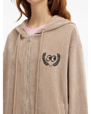 Mini Cream ジップアップフーディ - サムネイル5
