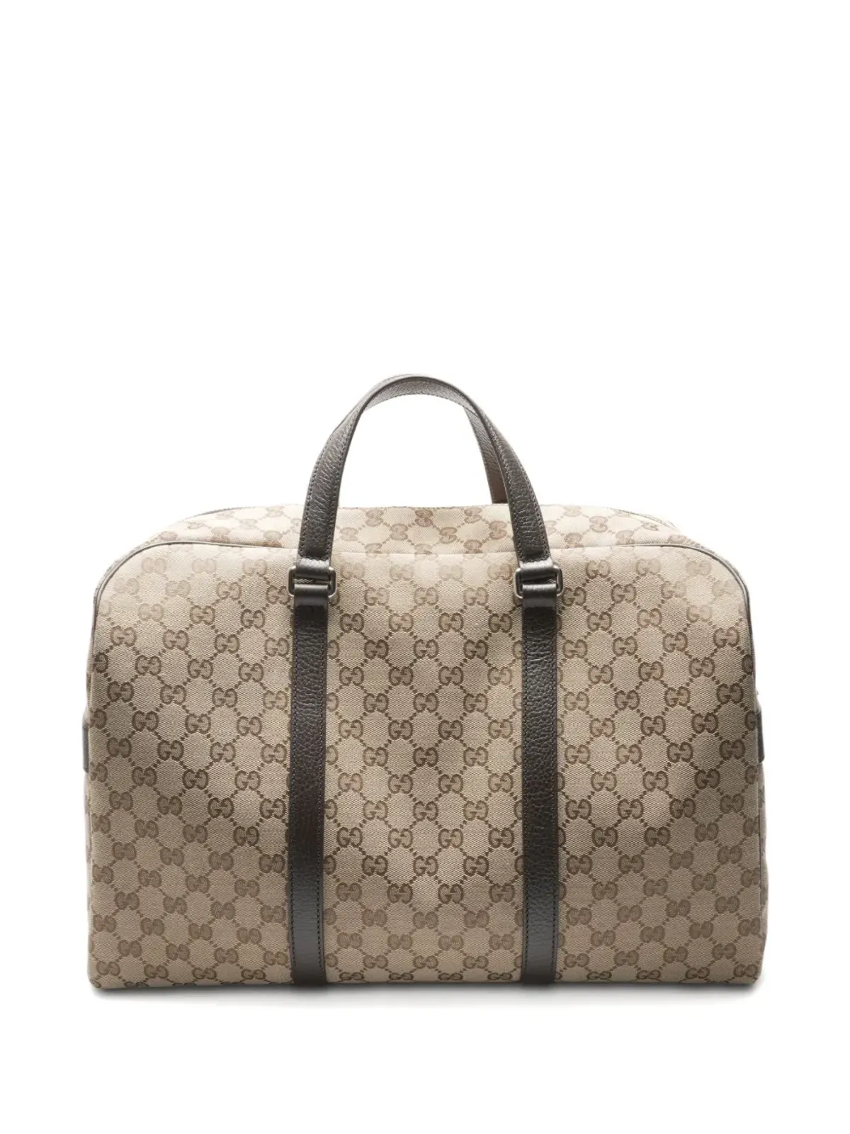 Gucci ビンテージ 1980-1990年代 ボストンGG キャンバス トートバッグ - ニュートラルカラー - 画像2