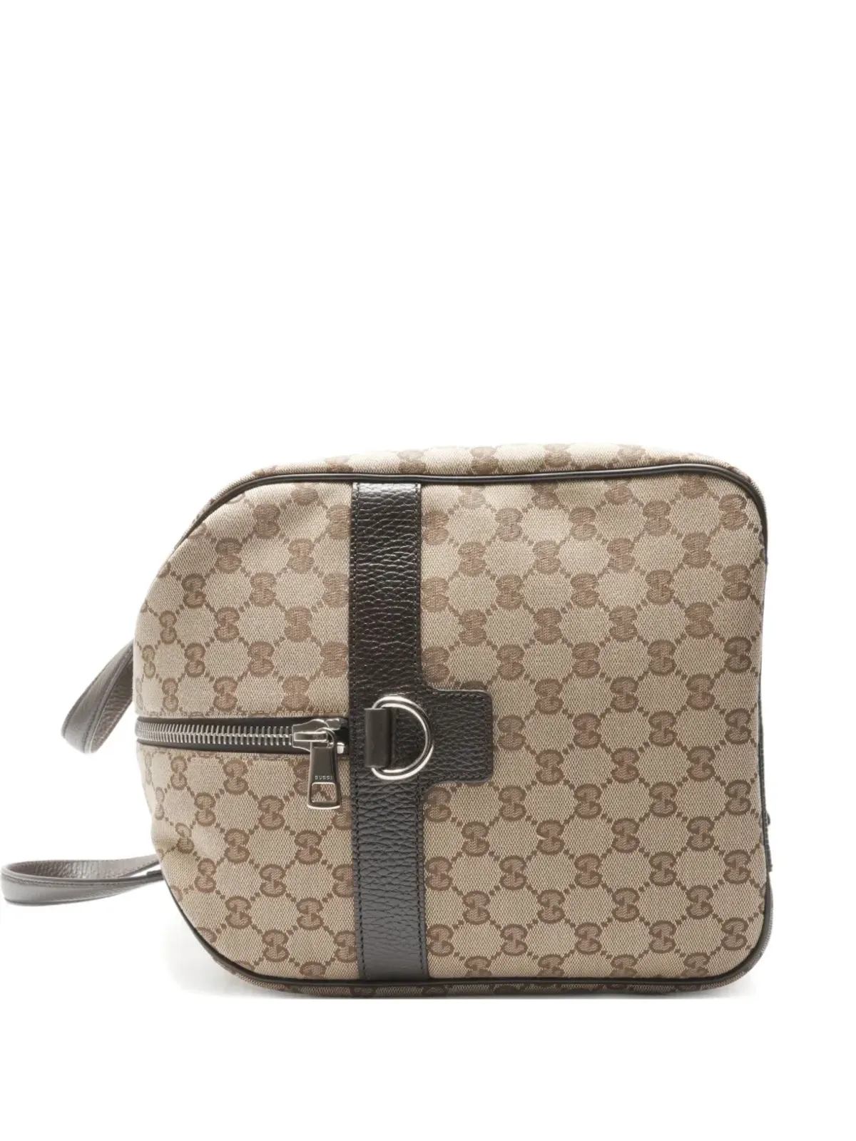 Gucci ビンテージ 1980-1990年代 ボストンGG キャンバス トートバッグ - ニュートラルカラー - 画像3