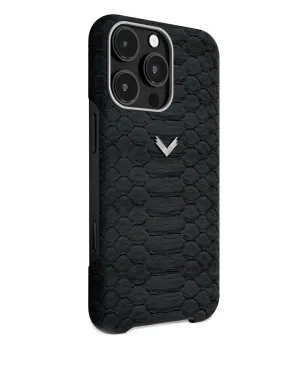 VELANTE iPhone 16 Pro パイソンレザー・スマホケース - サムネイル3