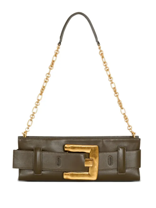BALMAIN Balmain Anthem レザー クラッチバッグの商品画像