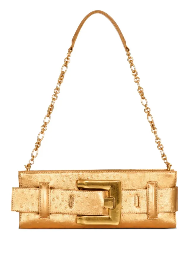 BALMAIN Balmain アンセム ベルトディテール クラッチバッグの商品画像