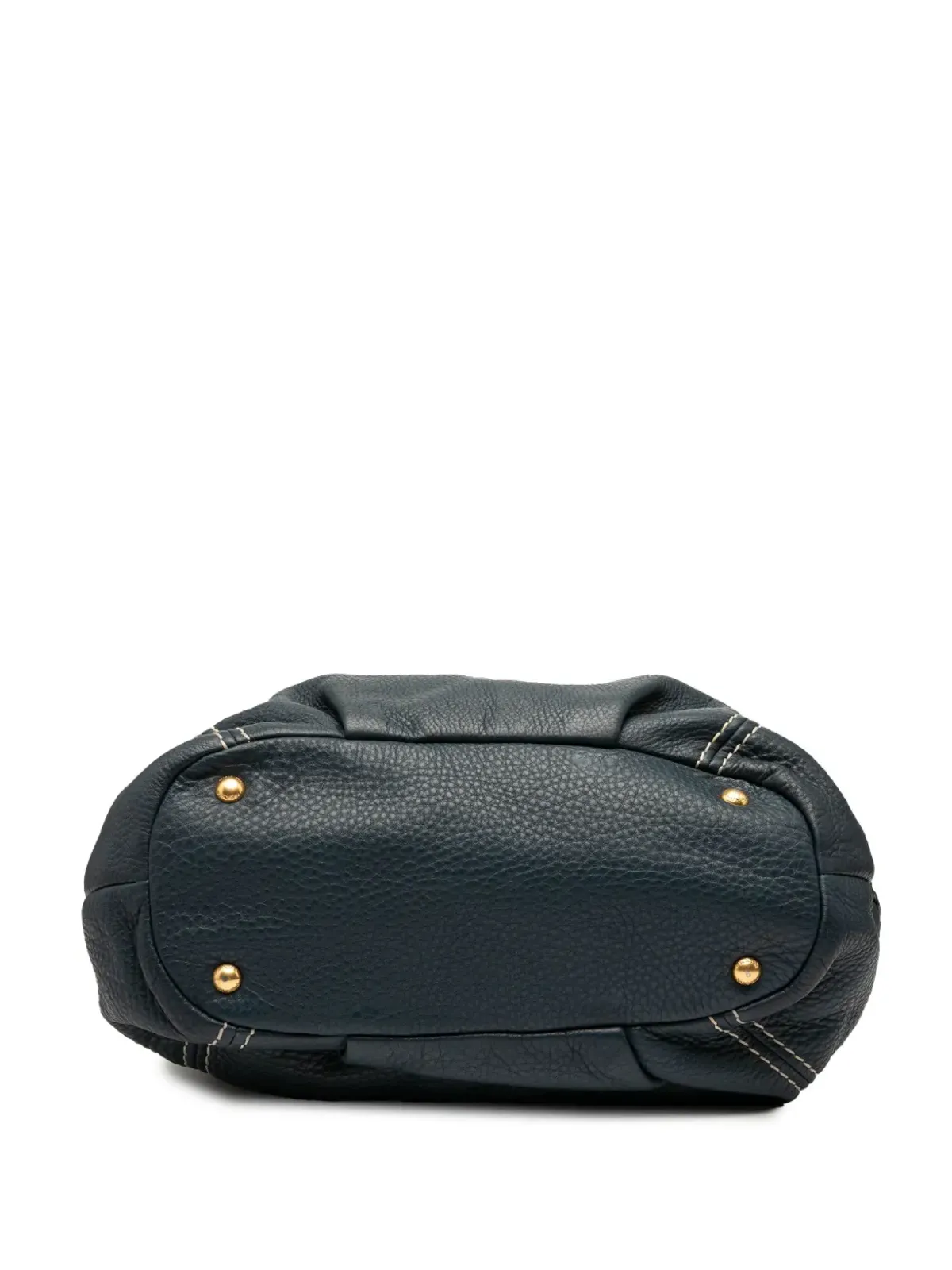 Prada ビンテージ 2000-2025 ヴィテッロ ダイノ ジップトップ・サッチェル - ブルー - 画像4