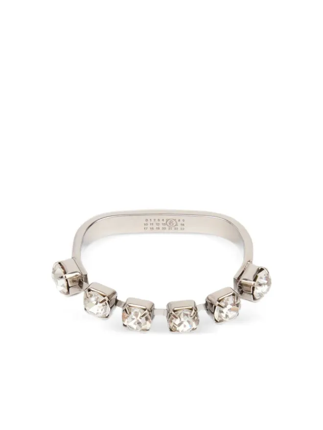 MM6 Maison Margiela MM6 Maison Margiela クリスタル装飾リングの商品画像