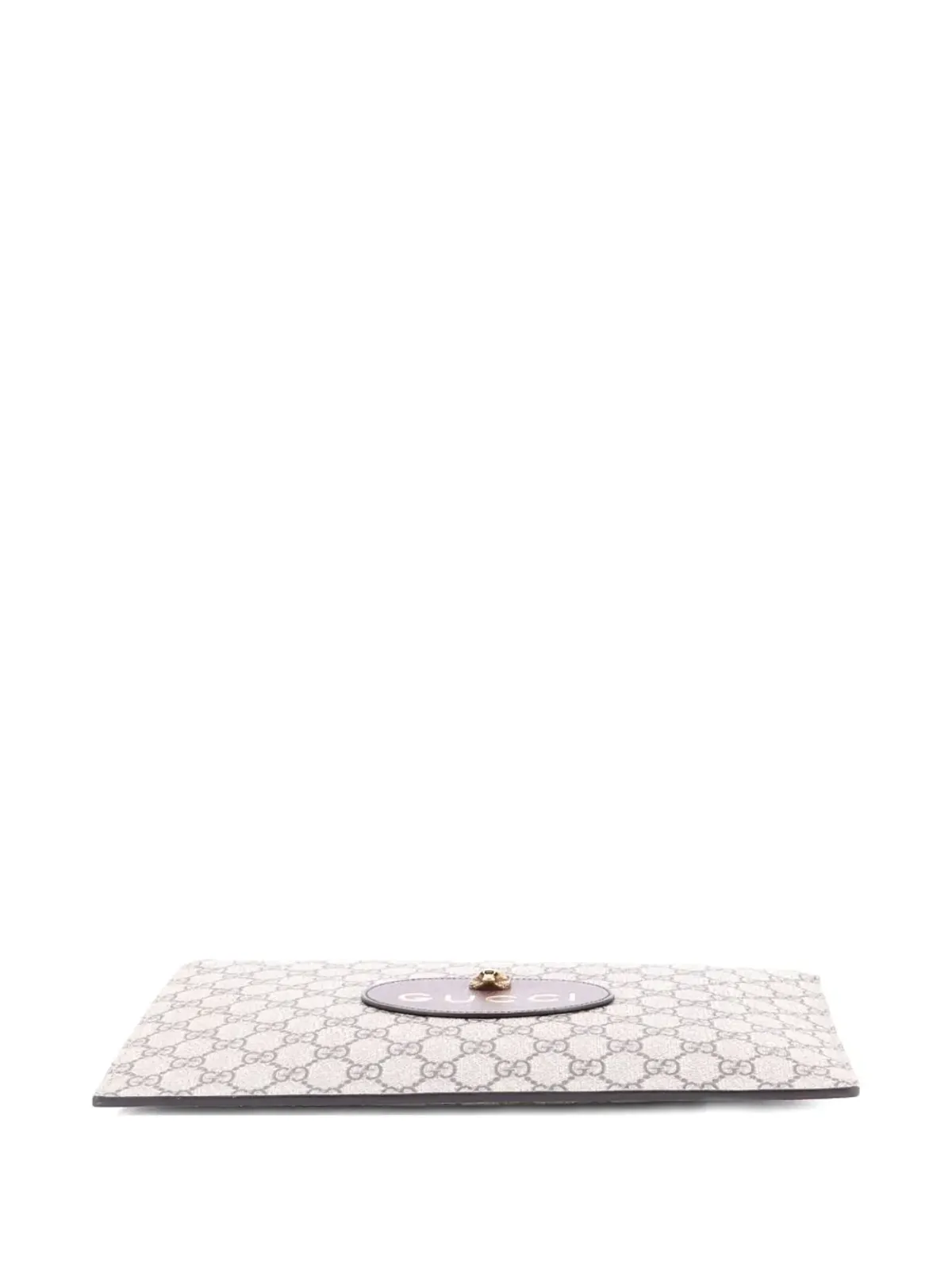 Gucci ビンテージ ネオヴィンテージ ウィストレットポーチ GG コーティッドキャンバス クラッチバッグ - ネュートラルカラー - 画像3